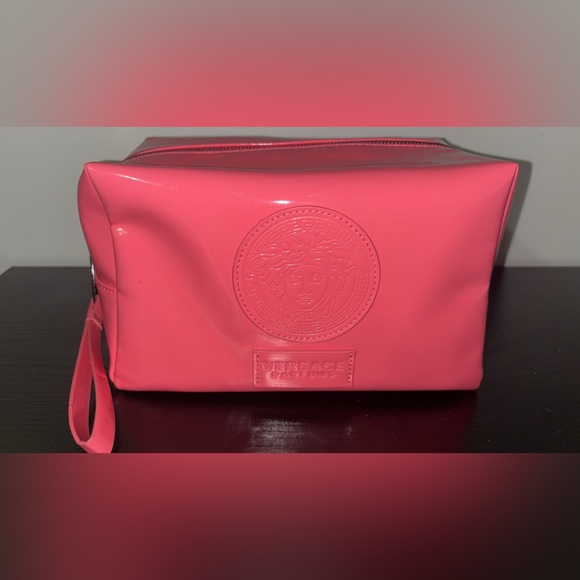 Versace Handbags - Versace Bright Pink Cosmetic Bag